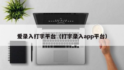 爱录入打字平台（打字录入app平台）